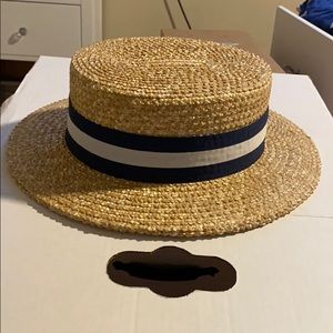 Stetson Wheat Boater Straw Hat